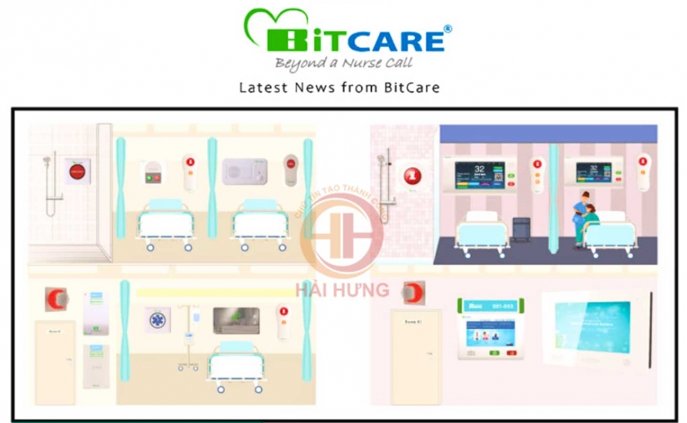 Mô phỏng hệ thống báo gọi y tá phòng khám BitCare