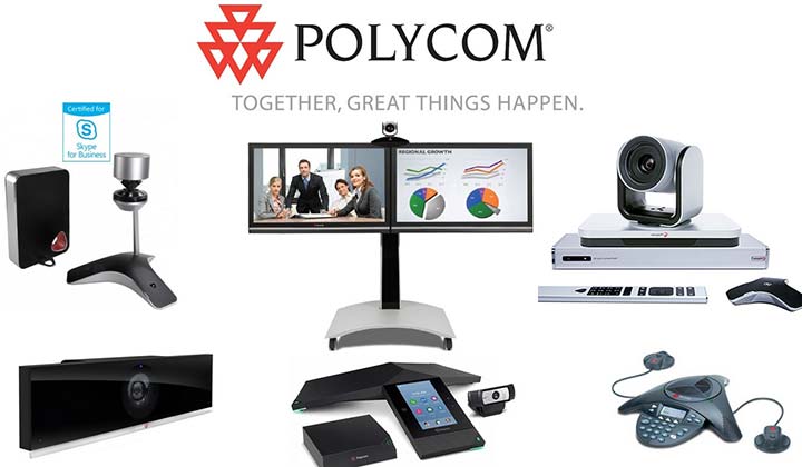 Hệ thống hội nghị trực tuyến Polycom