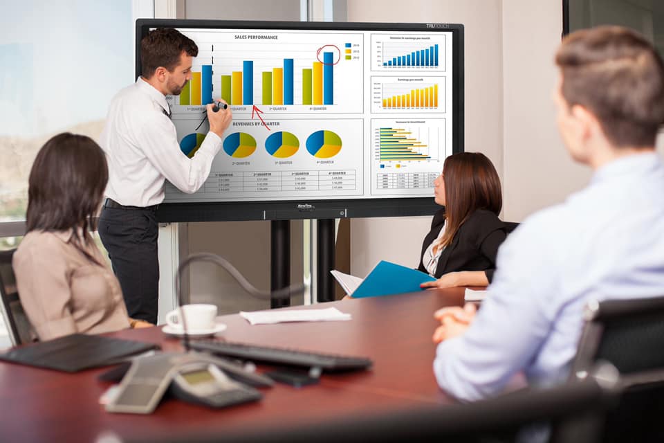 Rất nhiều tính năng hiện đại được tích hợp trên màn hình 98 inch