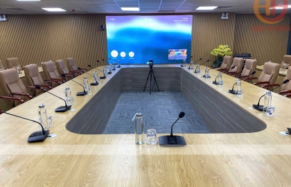 Dịch vụ thiết kế và thi công hệ thống âm thanh hội thảo cho phòng họp